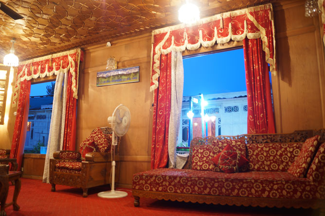 Sitting Room of Houseboat